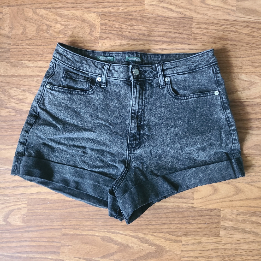 Wild Fable Black Jean Shorts